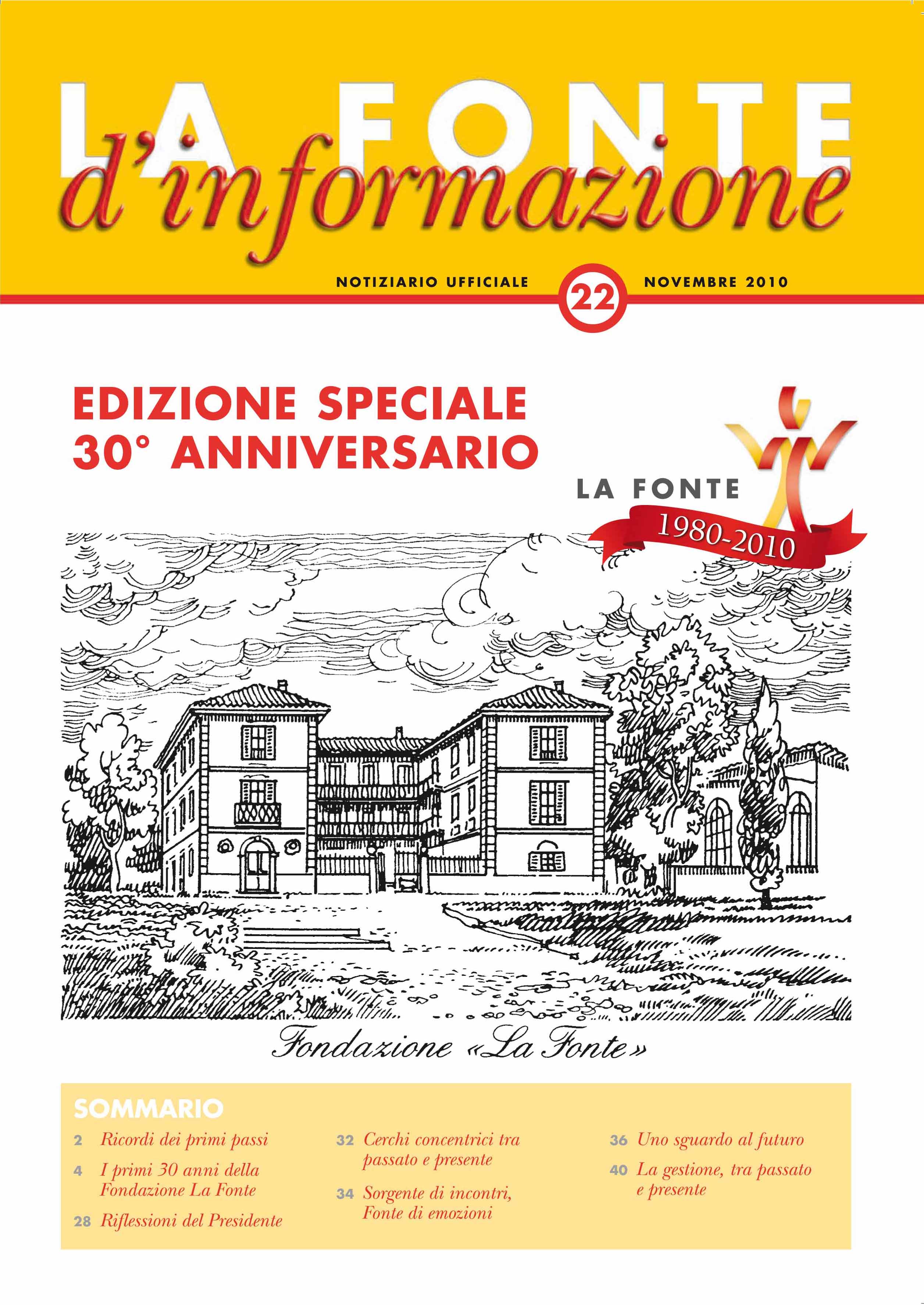 copertina fonte nr. 22 copertina fonte nr. 22